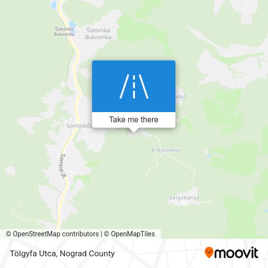 Tölgyfa Utca map