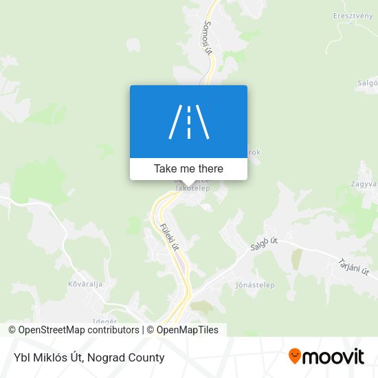 Ybl Miklós Út map