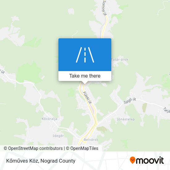 Kőműves Köz map