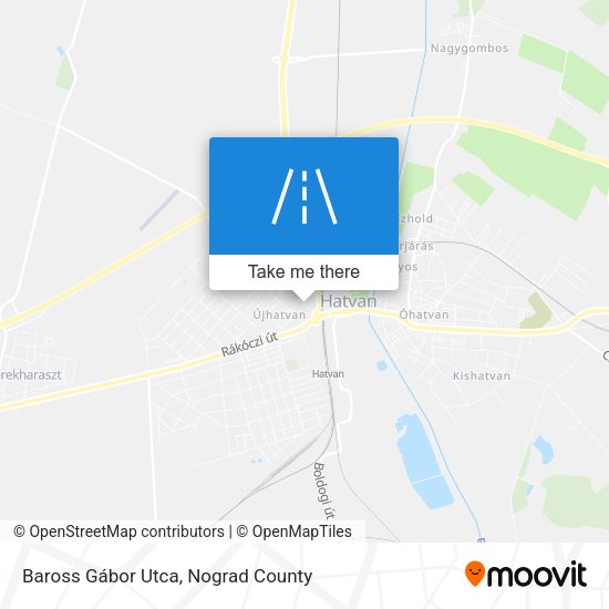 Baross Gábor Utca map