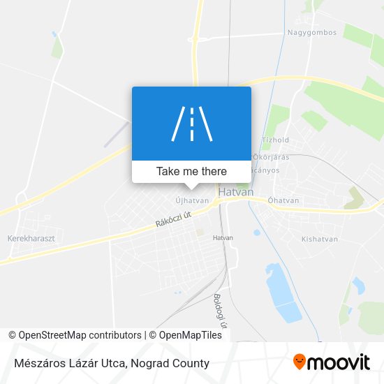 Mészáros Lázár Utca map