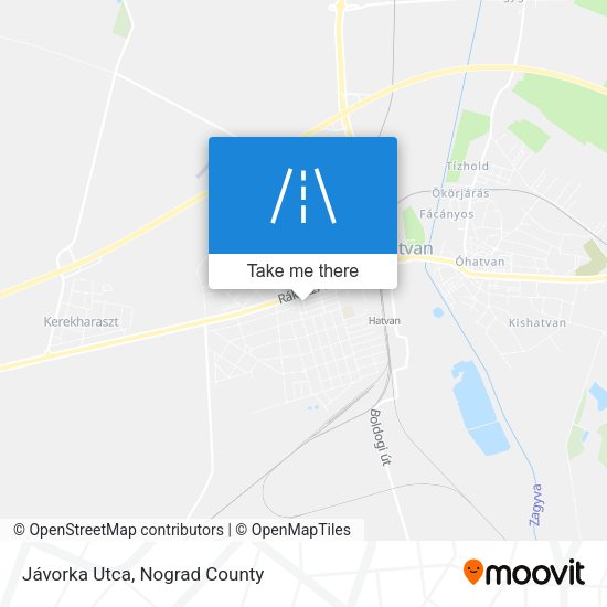 Jávorka Utca map