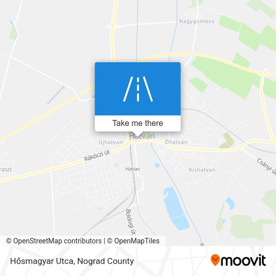 Hősmagyar Utca map