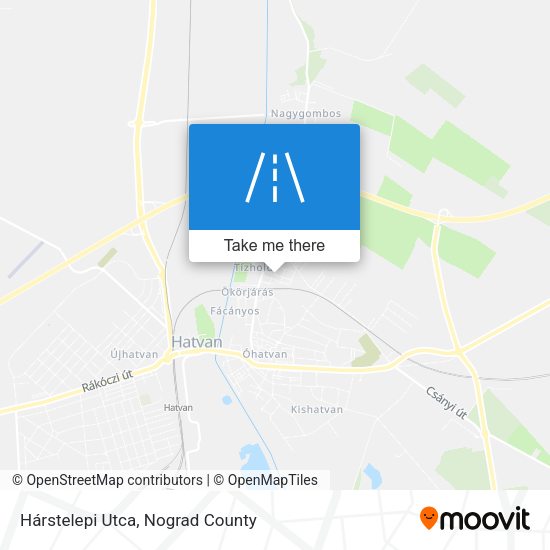 Hárstelepi Utca map