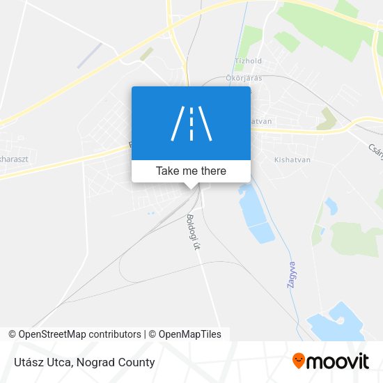 Utász Utca map