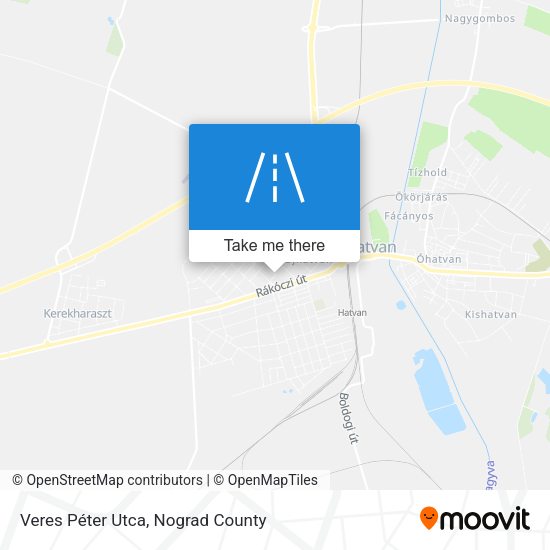 Veres Péter Utca map