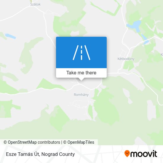 Esze Tamás Út map
