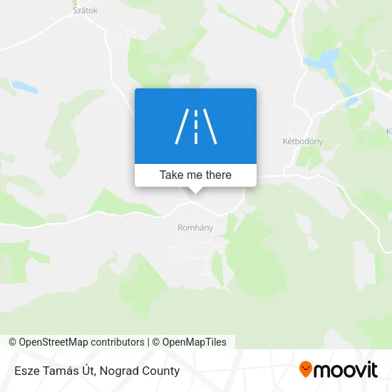 Esze Tamás Út map