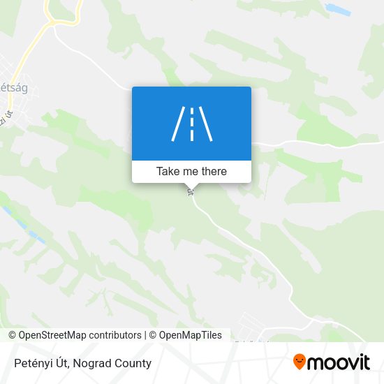 Petényi Út map