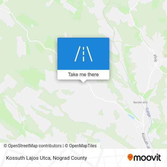 Kossuth Lajos Utca map