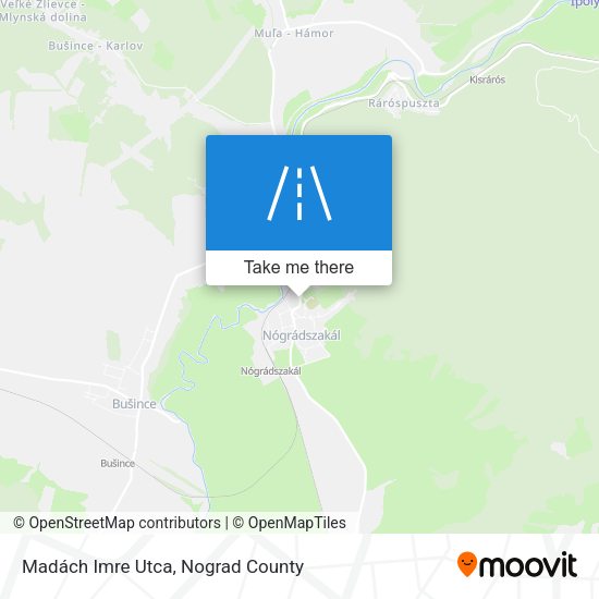 Madách Imre Utca map