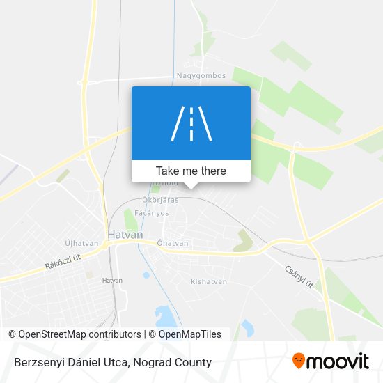 Berzsenyi Dániel Utca map