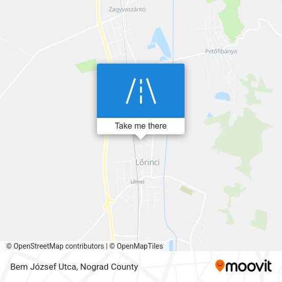 Bem József Utca map