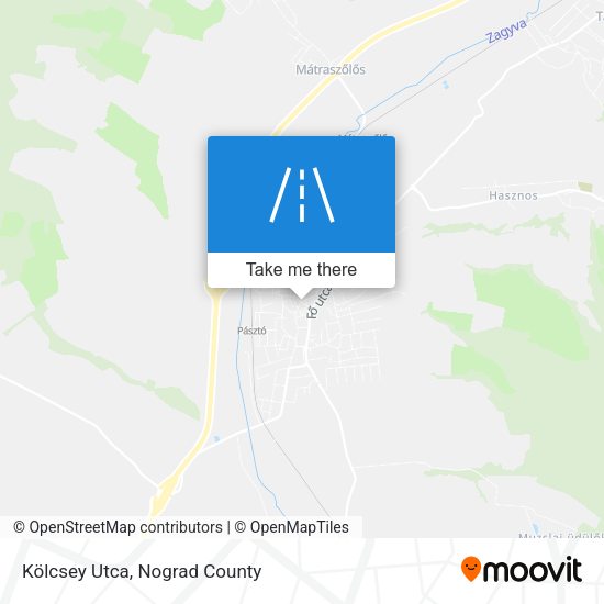 Kölcsey Utca map