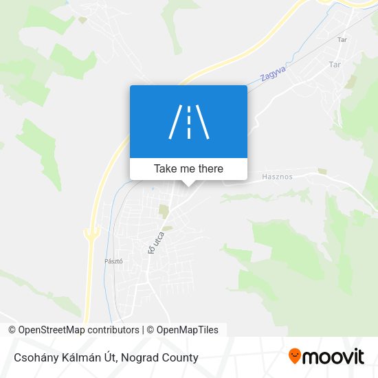 Csohány Kálmán Út map