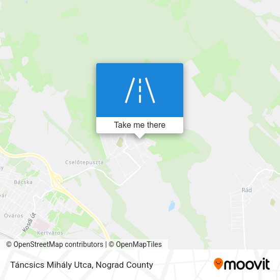 Táncsics Mihály Utca map