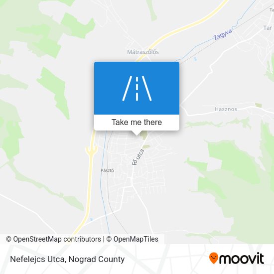 Nefelejcs Utca map