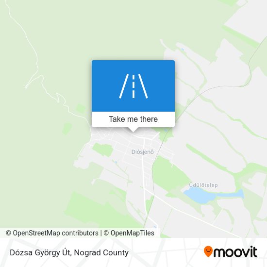 Dózsa György Út map