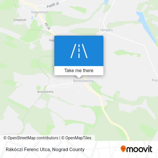 Rákóczi Ferenc Utca map