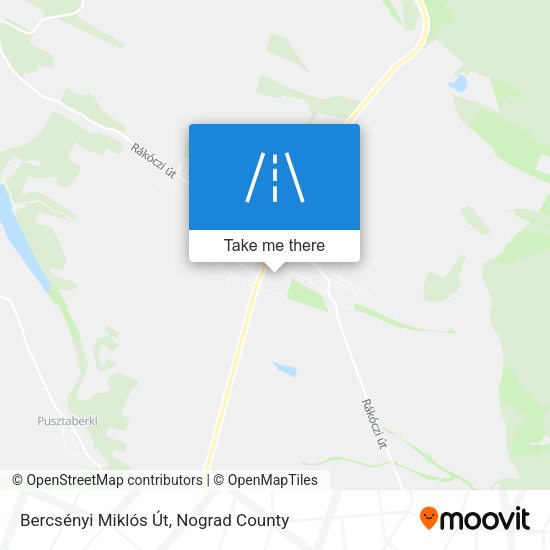 Bercsényi Miklós Út map