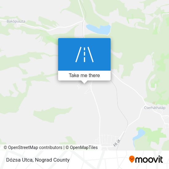 Dózsa Utca map
