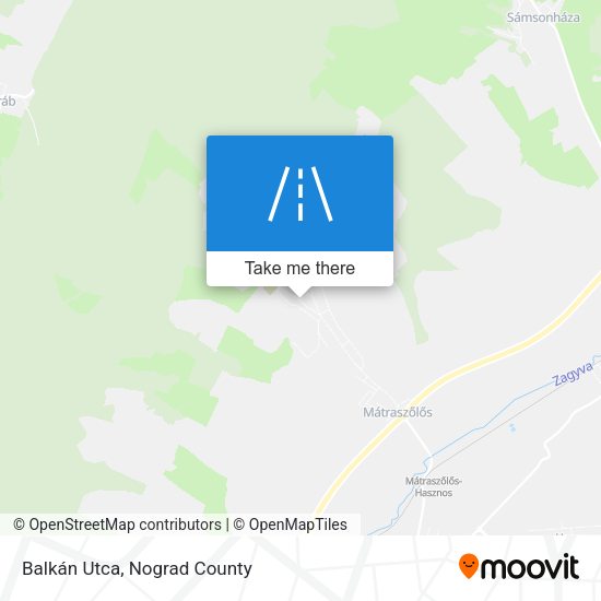 Balkán Utca map