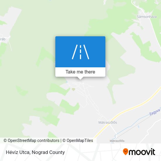 Hévíz Utca map
