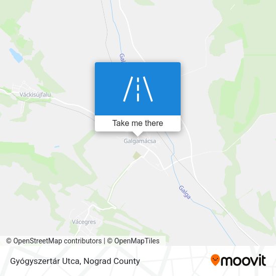 Gyógyszertár Utca map