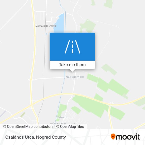 Csalános Utca map