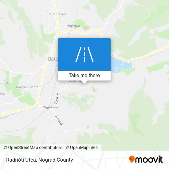 Radnóti Utca map