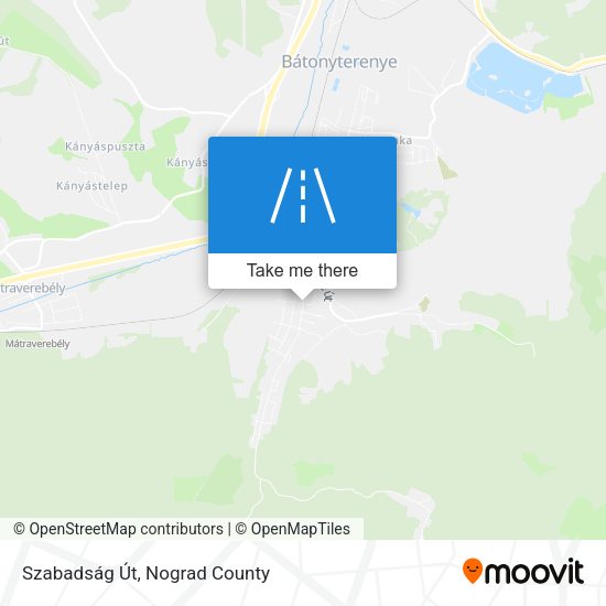 Szabadság Út map