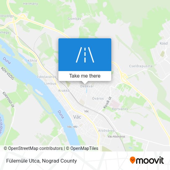 Fülemüle Utca map