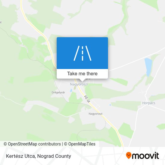 Kertész Utca map