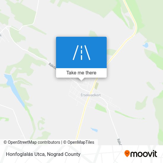 Honfoglalás Utca map