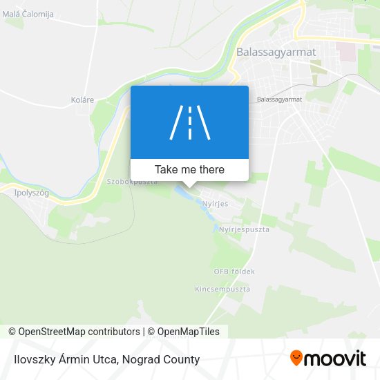 Ilovszky Ármin Utca map
