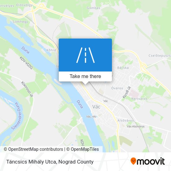 Táncsics Mihály Utca map