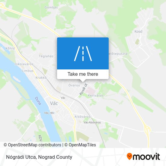 Nógrádi Utca map