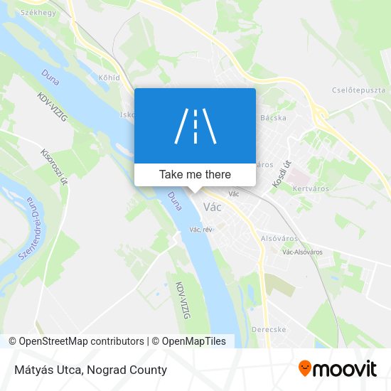 Mátyás Utca map