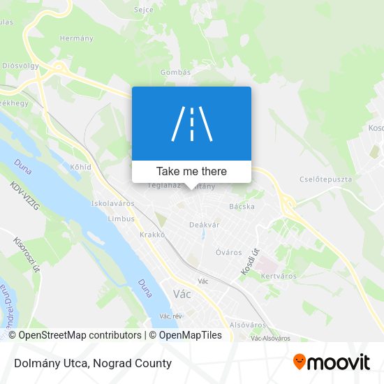 Dolmány Utca map