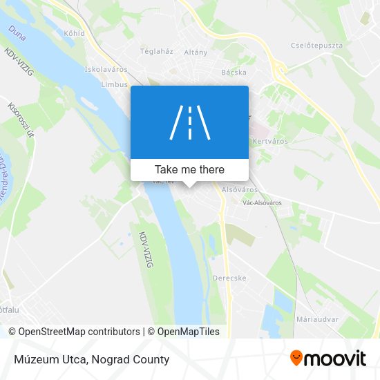 Múzeum Utca map