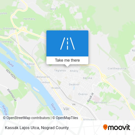 Kassák Lajos Utca map