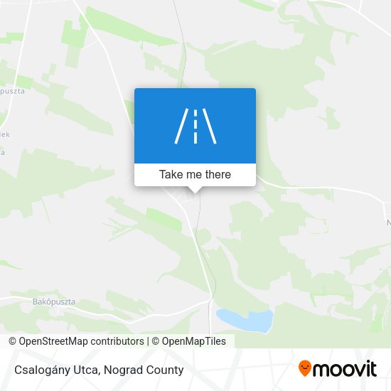 Csalogány Utca map