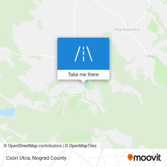 Csóri Utca map