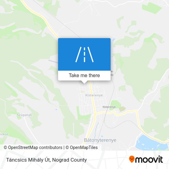 Táncsics Mihály Út map