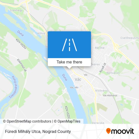 Füredi Mihály Utca map