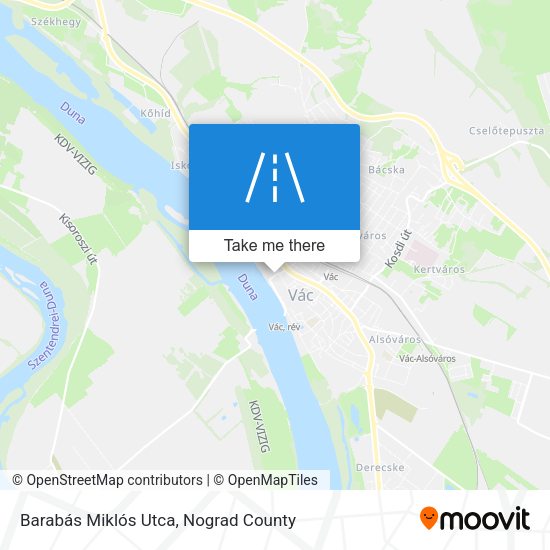 Barabás Miklós Utca map