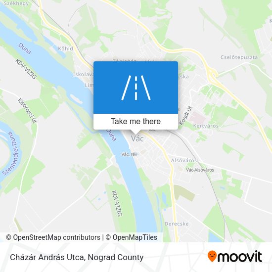 Cházár András Utca map