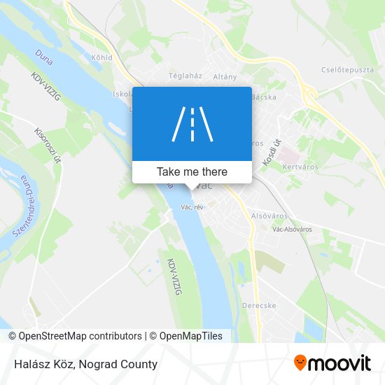 Halász Köz map