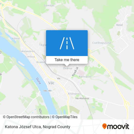 Katona József Utca map