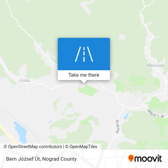 Bem József Út map